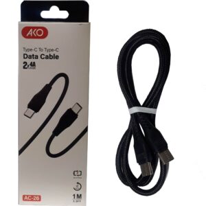 کابل دوسر تایپ سی آکو AKO (2x type-c) مدل AC26