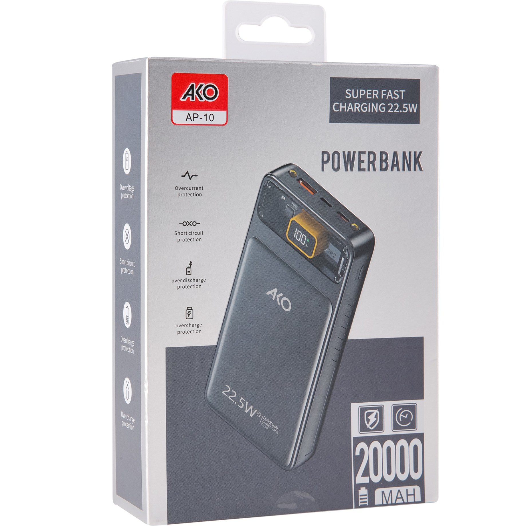 پاور بانک اورجینال AKO 20000mah